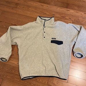 Patagonia oatmeal Synchilla fleece